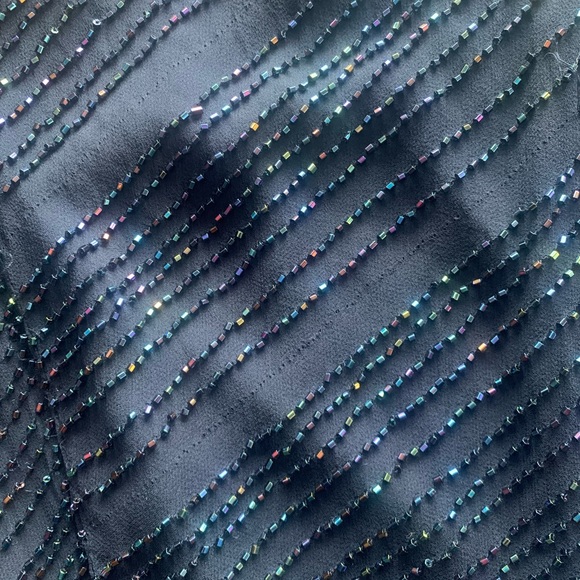 Blue beaded dress - Picture 6 of 6